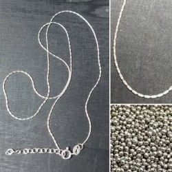 CHAINE CARDANO, argent 925,...