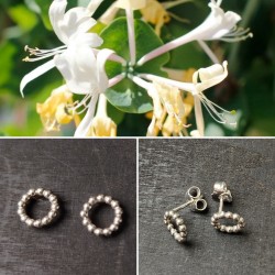 PUCES MINI PERLEES, boucles...